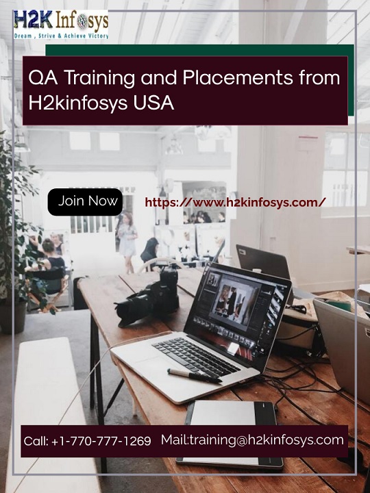 QA Training and Placement from H2kinfosys USA